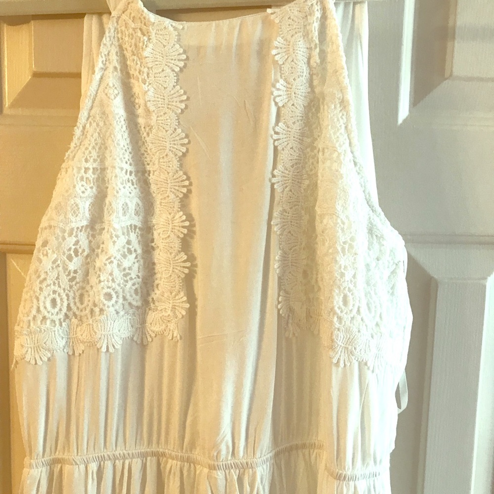 White dress